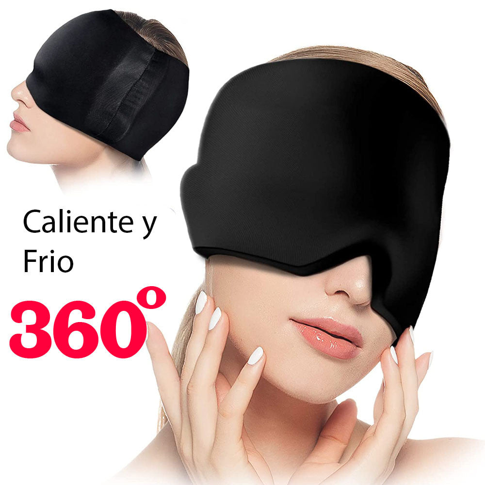 Gorro En Gel para Aliviar Dolor de Cabeza & Mejorar El Descanso
