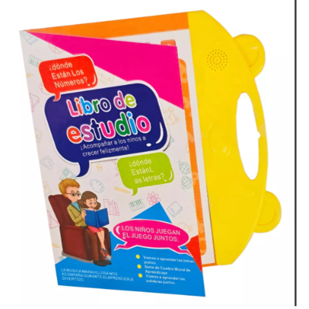 Libro Didáctico Interactivo Bilingüe con Teclado para Niños