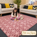 Alfombra Peluda Shaggy 1.50 x 2m – Pelo Suave Antideslizante