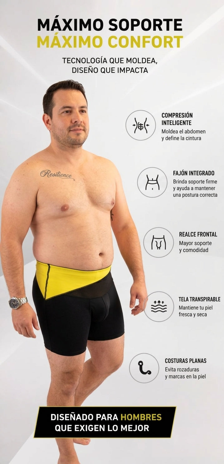 Bóxer Faja de Compresión para Hombre – Combo 2 Unidades